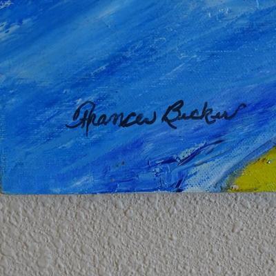 Original Painting by Frances Becker - Setting Sail