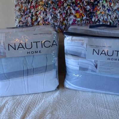 Brand New - never used - Two Nautica Comforter Sets - Twin XL