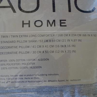 Brand New - never used - Two Nautica Comforter Sets - Twin XL