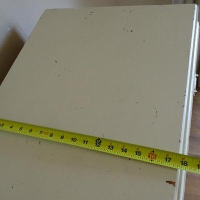Vintage Six-drawer White Tall Chest of Drawers - Perfect for a Shabby Chic Decor