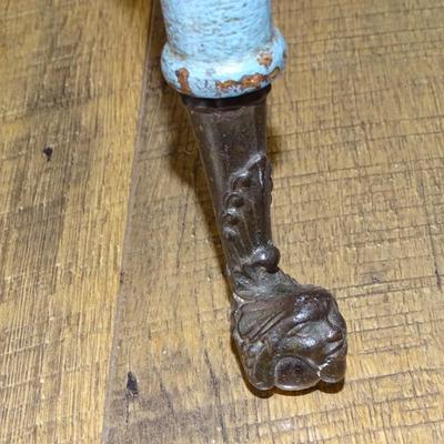 Antique Claw and Ball Foot Side Table