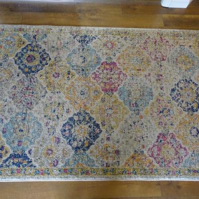 Madison Collection Floor Rug, Multi Cream-Colored, 4' x 6'