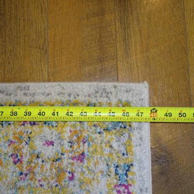 Madison Collection Floor Rug, Multi Cream-Colored, 4' x 6'