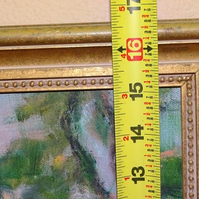 Countryside Estate - Original Painting by Frances Becker