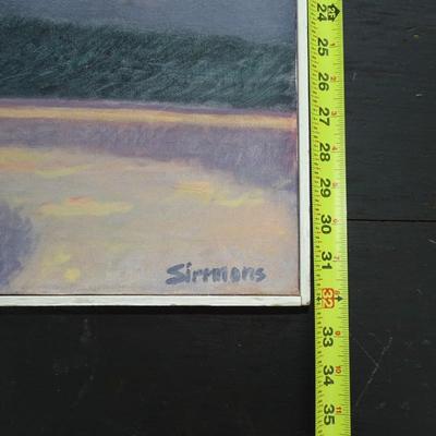 Countyside landscape painting