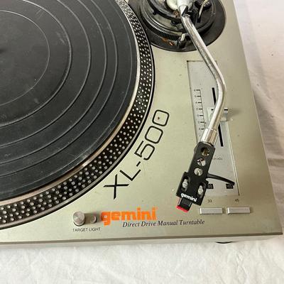 384 Vintage Gemini XL500 Turntable