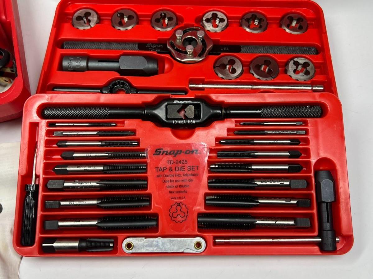 Blue Point YA3950A Moto Tool Kit and Snap on TD2425 Tap & Die Set