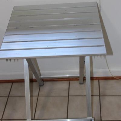 Folding Metal Table