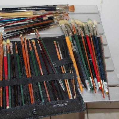 Collection Of Paint Brushes