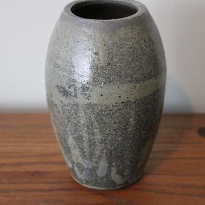 Handmade Pottery Vase Signed By Artist