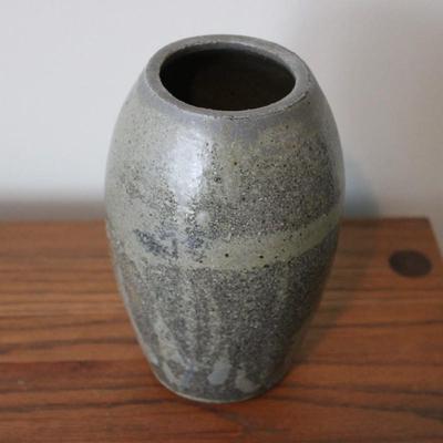 Handmade Pottery Vase Signed By Artist