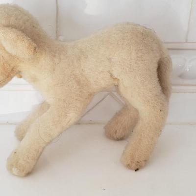 Vintage stuffed Lamb