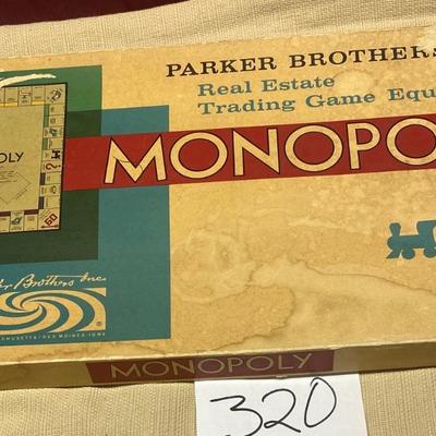 Vintage Monopoly Game