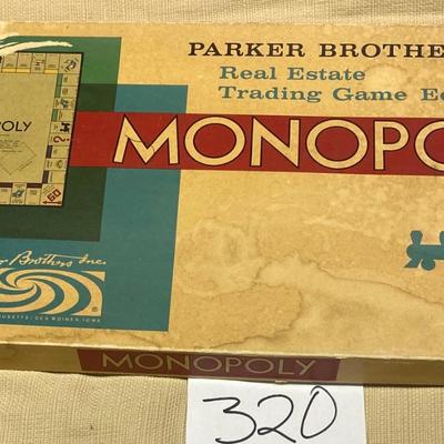 Vintage Monopoly Game