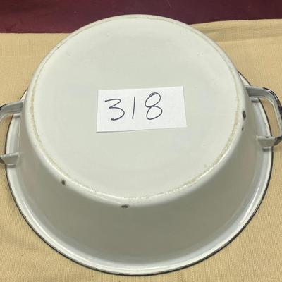 Enamel Pan with Handles