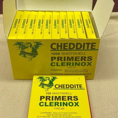 1100 Cheddite Primers Clerinox