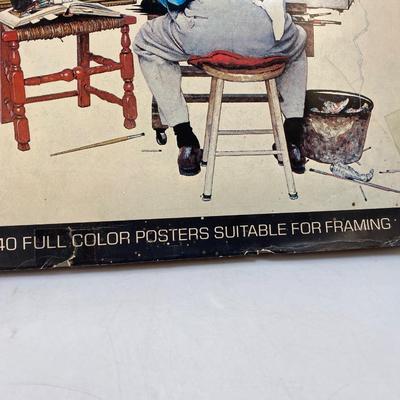 The Best of Norman Rockwell Color Posters Suitable for Framing Book