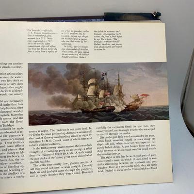Romance of the Sea Pictorial Illustrated Coffee Table Book on History of Ocean Travel