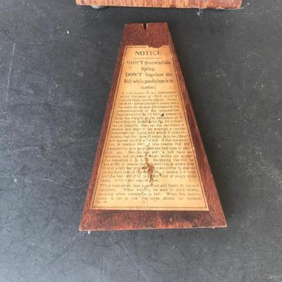 ANTIQUE METRONOME