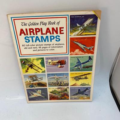 Vintage Lot of 4 Children's Youth Stamp Books Used