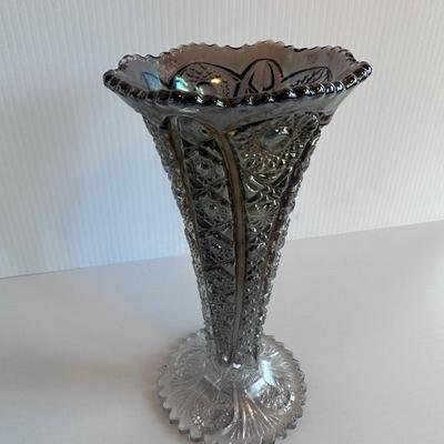 VINTAGE CARNIVAL IMPERIAL GLASS VASE