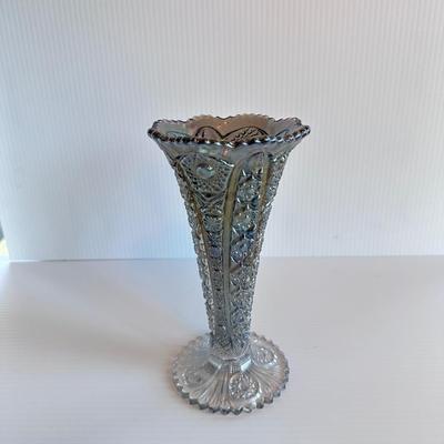 VINTAGE CARNIVAL IMPERIAL GLASS VASE
