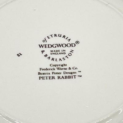 BEATRIX POTTER ~ Wedgwood ~ Peter Rabbit ~ 3 Piece Nursery Set