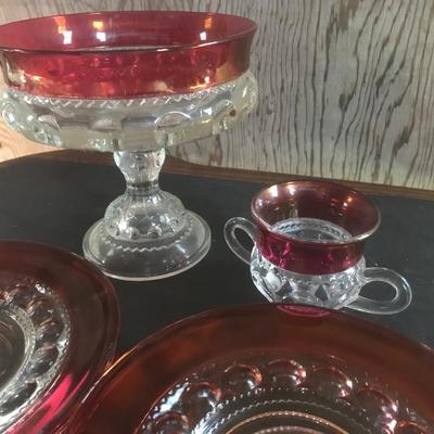 MID CENTURY GLASS