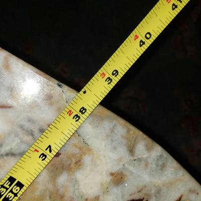 Marble coffee table with repair