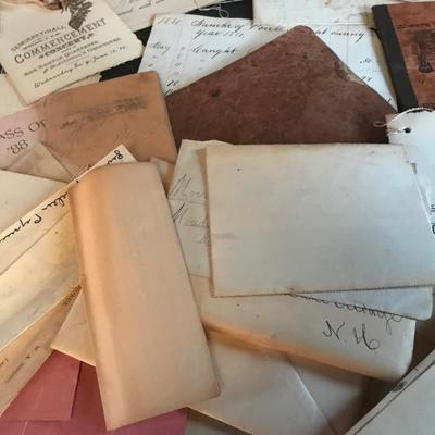 ANTIQUE EPHEMERA
