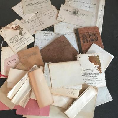ANTIQUE EPHEMERA
