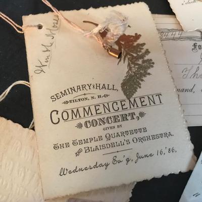 ANTIQUE EPHEMERA