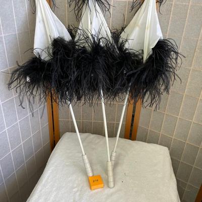 Lot of 3 Parasols  Costume quality.