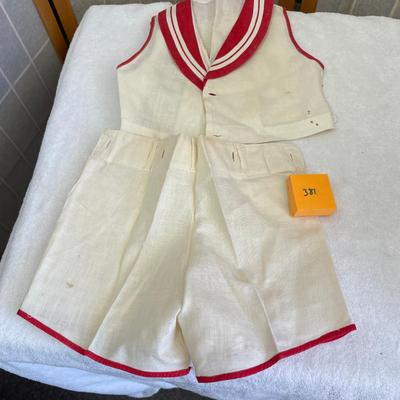 Vintage Linnen Jumper set