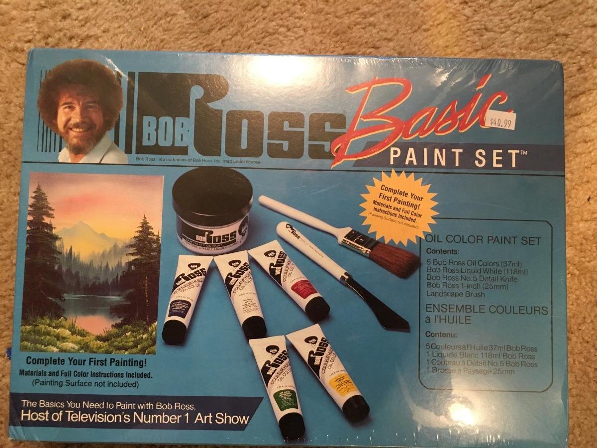 Bob Ross basic paint set