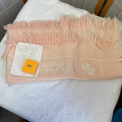 Antique Baby Blanket