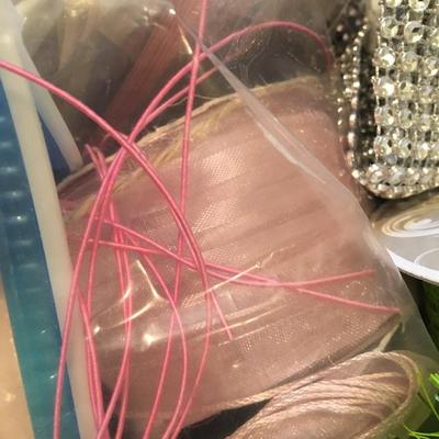 4 giant bags of high end ribbon