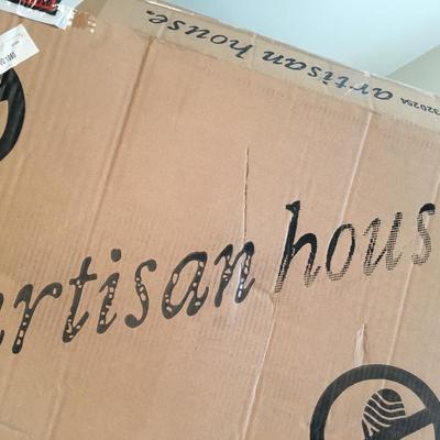 Artisan house metal wall art