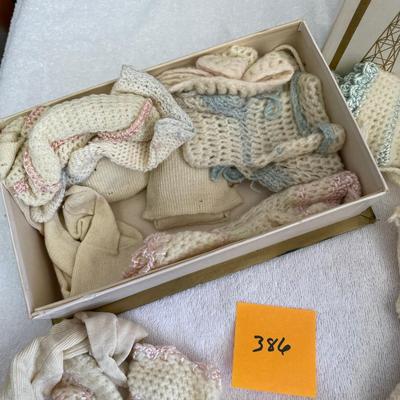 Candy Box of Crocheted socks/ booties
