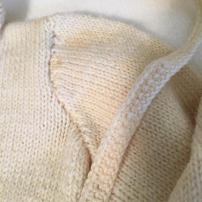 Vintage baby sweaters