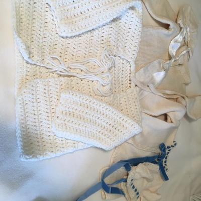 Vintage baby sweaters