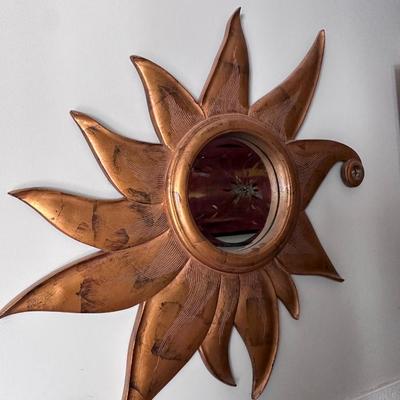 SUNBURST WALL MIRROR