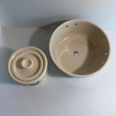 CLAY DESIGN CERAMIC BOWL & JAR
