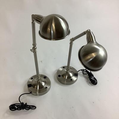 391 Pair of Adjustable Desk Lamps