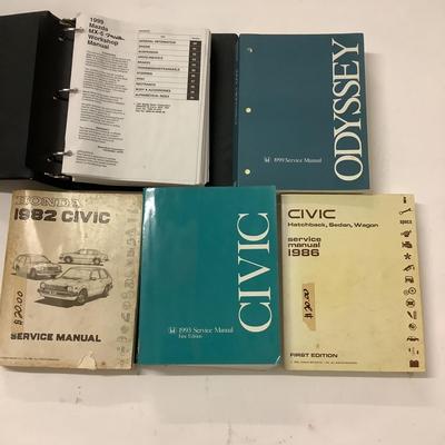 394 Lot of Car Service Manuals