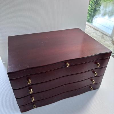 JEWELRY BOX & CONTENTS