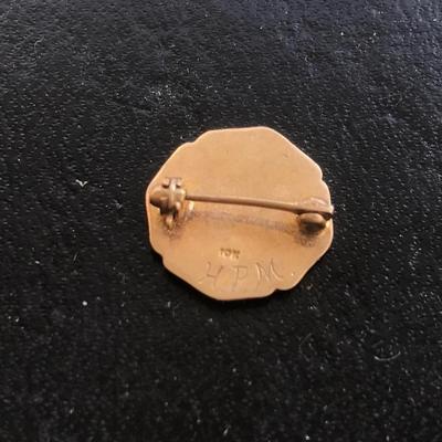 10KT GOLD BADGE