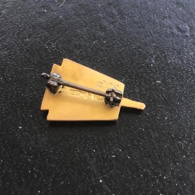 10KT GOLD BADGE