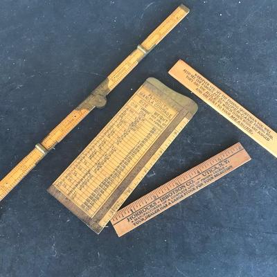 ANTIQUE TREEN LOT