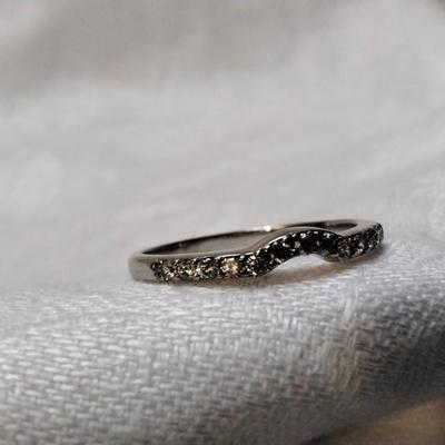Vintage Diamond 925 Band Size 10
